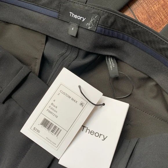 🇺🇸1️⃣Theory custom max made in USA EDITION trousers